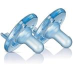 ★国内配送★ フィリップス Avent Soothie Pacifier おしゃぶり 0-3ヶ月用 2個パック　ブルー 並行輸入品