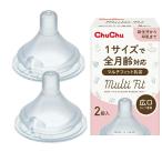 chuchu широкий . модель грудное вскармливание бутылка специальный мульти- Fit сосок si Ricoh n производства ChuChujuks2 штук сделано в Японии 