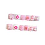  немедленная уплата детский искусственные ногти наклейки на ногти присоединение коготь 12 листов ввод свободный размер ногти стикер нейл-арт наклейки на ногти маленький коготь симпатичный симпатичный pop 