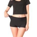 即納 ボックスショーツ ボクサーパンツ レディース シームレス ショーツ 下着 インナー 薄手 抗菌 クロッチ 響かない 通気性 伸縮性 柔らかい 無地