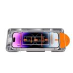  немедленная уплата смартфон тонировка стёкол пленкой плёнка iPhone 14 15 16 соответствует усиленный тонировка стёкол пленкой гид рамка-оправа имеется выдерживающий отпечаток пальца обработка глянец отделка .. видеть предотвращение голубой свет cut защита 