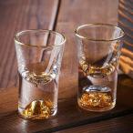 即納 各種2個セット 金箔 グラス 酒�