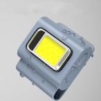 [ немедленная уплата ]COB LED свет зажим тип мульти- свет USB заряжающийся ночь рыбалка кемпинг собака. прогулка альпинизм портативный свет маленький размер мигающий свет дополнительные фары 