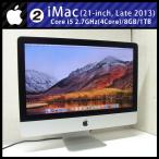 ★iMac 21.5インチ Late 2013・クアッドコアIntel Core i5 2.7GHz(4core)/8GB/1TB・OS X10.13(High Sierra)★［02］