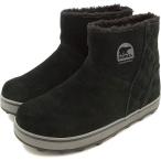 ソレル グレイシーショート SOREL レディース スノーブーツ GLACY SHORT ブラックシャーク 靴 LL5195-010