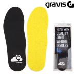 ショッピンググラビス グラビス gravis インソール INSOLE 高衝撃吸収性 クラウド9レベル1 フットベッド C9Lv1 FW20 メンズ 中敷き BLACK 靴