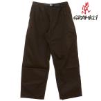 グラミチ Gramicci T C ツイル ワイドパンツ GMP5-FJP004 FW25 T C TWILL WIDE PANT メンズ ボトムス ロングパンツ DARK-BROWN 正規取扱店