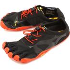 ビブラムファイブフィンガーズ メンズ Vibram FiveFingers ジム フィットネス カジュアル向け 5本指シューズ KSO EVO ベアフット Black Red 靴 18M0701 SS18