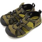 キーン KEEN キッズ サンダル シーキャンプ2 シーエヌエックス KIDS SEACAMP II CNX Y 1020696 SS19 ユース スポーツサンダル 靴 DARK OLIVE BLACK カーキ系