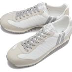 ショッピングマラソン 返品交換送料無料 限定復刻モデル パトリック PATRICK レディーススニーカー マラソン・レザー 982200 MARATHON-L  ステアレザー WGY 白灰 ホワイト グレー