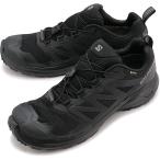 ショッピングSALOMON サロモン SALOMON メンズ トレイルランニングシューズ ゴアテックス L47321100 X-ADVENTURE GTX Black Black Black 黒 ブラック系 正規取扱店
