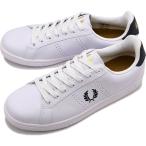 フレッドペリー FREDPERRY メンズ スニーカー B721レザー B6312-567 FW23Q4 B721 LEATHER 靴 ローカット WHITE NAVY 正規取扱店