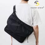 マスターピース master-piece フェイス メッセンジャーバッグ 02872-010 SS24 face メンズ・レディース 鞄 日本製 ボディバッグ ワンショルダー BLACK