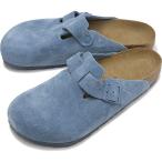 ビルケンシュトック BIRKENSTOCK メンズ サンダル ボストン ベロア 1026769 SS24 BOSTON BS VL ドイツ製 ELEMENTAL-BLUE | SUEDE-LEATHER