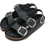 ショッピングビルケンシュトック ビルケンシュトック BIRKENSTOCK レディース サンダル ミラノ ビッグバックル 1024953 SS24 MILANO BIG BUCKLE ドイツ製 BLACK | OILED-LEATHER