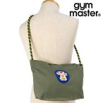 ジムマスター GYM MASTER サガラ刺繍キャンバスミニショルダー G321789-46 SU24 メンズ・レディース 鞄 ショルダーバッグ オリーブ