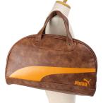  Puma PUMA 17L PU Mini Boston J20325 SS24 мужской * женский сумка путешествие путешествие Jim сумка BROWN стандартный обращение магазин 