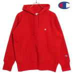 チャンピオン Champion リバースウィーブ フーデッド スウェットシャツ C3-Y133 FW24 REVERSE WEAVE HOODED SWEATSHIRT プルオーバー リラックスフィット RED