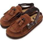  автомобиль kaSHAKAmok шлепанцы кисточка замша SK-296 MOC MULE TASSEL SUEDE женский обувь mok обувь мокасины уличный Marron стандартный обращение магазин 