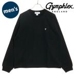 ジムフレックス Gymphlex クルーネック ロングスリーブTシャツ GY-C0389-HWJ CREW NECK L S T-SHIRT メンズ トップス 長袖 ヘビーウェイト BLACK 正規取扱店