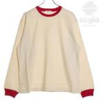 ソリア Soglia オープンエンド ロングスリーブTシャツ FW24 Open End Long Sleeve T メンズ・レディース トップス 長袖 日本製 生成り 正規取扱店