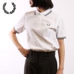  Fred Perry FRED PERRY рубашка-поло twin наконечник do Fred Perry рубашка [G3600-200] TWIN TIPPED FRED PERRY SHIRT женский короткий рукав WHITE стандартный обращение магазин 