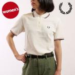 フレッドペリー FRED PERRY ポロシャツ ツイン ティップド フレッドペリーシャツ G3600-Z08 SS25Q2 レディース LTECR PUTPNK BLK 正規取扱店