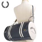  Fred Perry FRED PERRY Classic barrel сумка L7255-635 SS25Q2 CLASSIC BARREL BAG сумка сумка "Boston bag" NAVY-ECRU стандартный обращение магазин 
