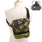 エクストララージ XLARGE ミリタリーショルダーバッグ 101211053002 SS25 MILITARY SHOULDER BAG メンズ 鞄 ポーチ カモ柄 CAMO 正規取扱店