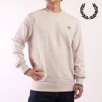 フレッドペリー FRED PERRY クルーネック スウェットシャツ M7535-W50 FW25 CREW NECK SWEATSHIRT メンズ PORRIDGEMARL ANCHORGREY 正規取扱店