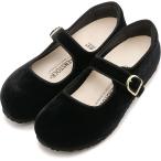ビルケンシュトック BIRKENSTOCK フラットシューズ サンタクラリタ 1030802 FW25 SANTA CLARITA レディース ドイツ製 BLACK | VELVET 正規取扱店