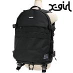 エックスガール X-girl リュック レディース フェイスラベル アドベンチャーバックパック 105261053009 SS26 FACE LABEL ADVENTURE BACKPACK BLACK 正規取扱店
