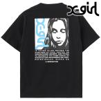 エックスガール X-girl レディース サイドロゴフェイスラベル ショートスリーブTシャツ 105262011025 SU26 トップス 半袖 黒 BLACK  正規取扱店