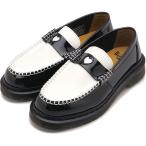  Dr. Martens Dr.Martens женский авторучка тонн Heart Loafer обувь 41676001 PENTON HEART кожа обувь pe колено Loafer BLACK WHITE стандартный обращение магазин 