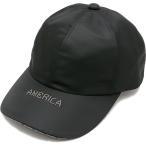 カシラ CA4LA 6パネルキャップ CAW00590 SS24 AMERICA CAP メンズ・レディース 帽子 BLACK