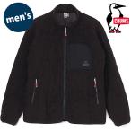 チャムス CHUMS ブービー ステッチ フリース ジャケット CH04-1417 M Booby Stitch Fleece Jacket メンズ 中綿キルティング フードなし Black K001 正規取扱店