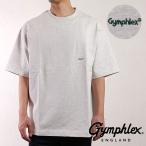 ジムフレックス Gymphlex クルーネック ショートスリーブ Tシャツ #J-9271 HWJ SS25 CREW NECK S S T-SHIRT メンズ HEATHER LIGHT GREY(GREEN) 正規取扱店