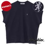 ジムフレックス Gymphlex クルーネック スリーブレス PO #GY-C0361 FLK SS25 CREW NECK SLEEVELESS P.O. レディース CHARCOAL(WHITE)  正規取扱店