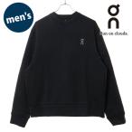 オン On アパレル フォーカステッククルー メンズ 1MF30310553 FW25 Focus Tech Crew M 男性用 クルースウェット プルオーバー トレーナー Black 正規取扱店