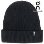 オン On メリノビーニー ユニセックス 2UF30100553 FW25 Merino Beanie U メンズ・レディース 帽子 ニット帽 キャップ Black  正規取扱店