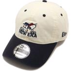 ショッピングニューエラ キャップ ニューエラ キャップ NEW ERA CAP 9TWENTY ピーナッツ 14682619 FW25 PEANUTS SNOOPY AND OLAF CHR スヌーピー コラボ クロームホワイト ネイビー 正規取扱店