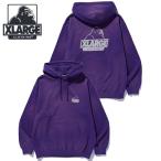  XLarge XLARGEf- dead спортивная фуфайка 101254012011 FW25 DISCHARGE PRINTED SLANTED OG HOODED SWEATSHIRT мужской лиловый стандартный обращение магазин 