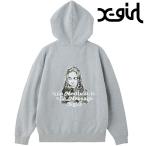  X-girl X-girl женский Zip выше Parker 105263012009 BRUSHED COLLAGE GRAPHIC FACE PATCH ZIP UP SWEAT HOODIE тренировочный обратная сторона ворсистый стандартный обращение магазин 