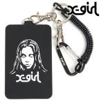  X-girl X-girl лицо Raver чехол для пропуска 105224054028 SS25SPOT FACE RUBBER PASS CASE женский xgirl футляр для карточек чехол для проездного билета BLACK стандартный обращение магазин 