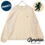 ジムフレックス Gymphlex クルーネック ロングスリーブTシャツ #GY-C0389 HWJ FW25 CREW NECK L S T-SHIRT メンズ ECRU(GREEN) 正規取扱店