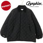 ショッピングパフスリーブ ジムフレックス Gymphlex キルトダウン パフスリーブ ミドルコート #GY-A0717 NYM FW25 QUILT DOWN PUFF SLEEVE MIDDLE COAT レディース BLACK 正規取扱店