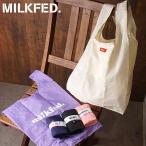 Yahoo! Yahoo!ショッピング(ヤフー ショッピング)ミルクフェド MILKFED. ウォッシャブル エコバッグ WASHABLE ECO BAG 103204053025 SS21 メンズ・レディース コンビニバッグ