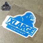 エクストララージ XLARGE スランテッド OG ステッカー 101214054009 FW21 SLANTED OG STICKER x-large エックスラージ LtBLUE 青 ブルー系