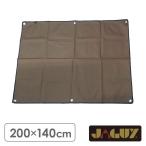 ヤガイ JAGUY 防水グランドシート L JAG-1903 SS22 アウトドア キャンプ用品 レジャーシート コヨーテ