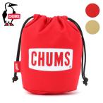 チャムス CHUMS チャムスロゴドローストリングツールケースM CH60-3050 SS22 CHUMS Logo Drawstring Tool Case M キャンプ用品 OD缶カバー バーベキュー